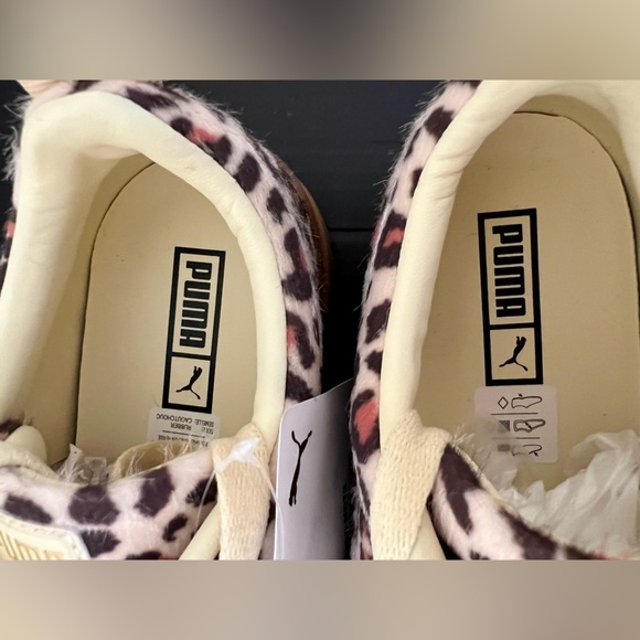 NWT Puma Mayze Leopard Summer Melon Puma Team Gold Women’s 7.5 - Picture 12 of 16